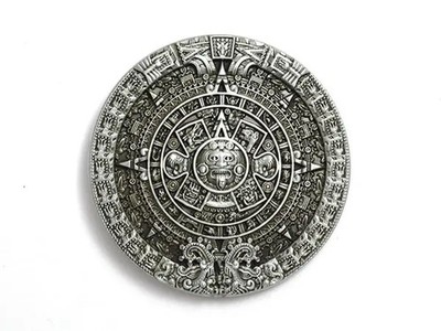 Azteken Kalender Gürtelschnalle
