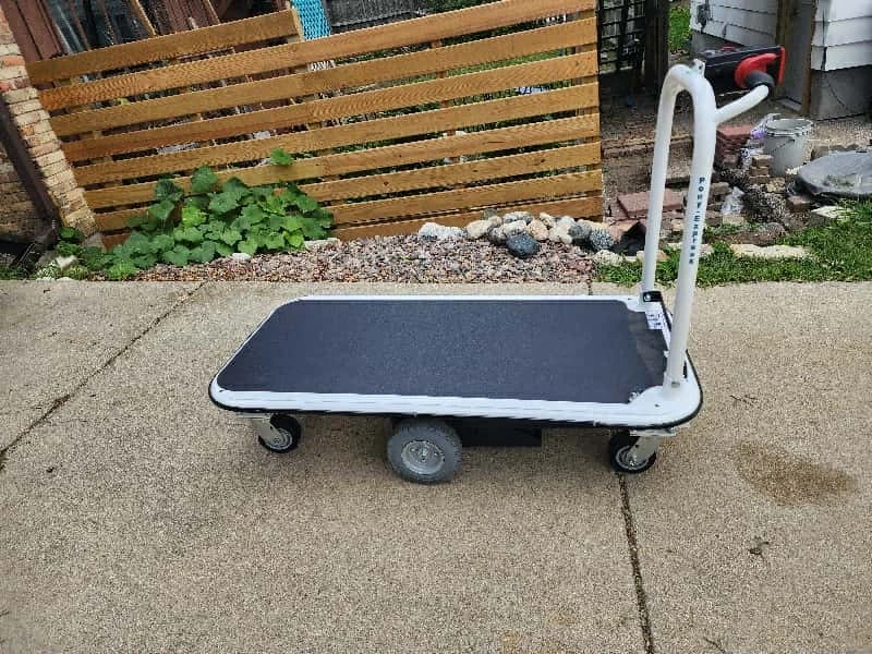 Electro Kinetic Industrial Motorized Push Cart Pony Express Model# Mcs-244815-54 - Image 2 of 4