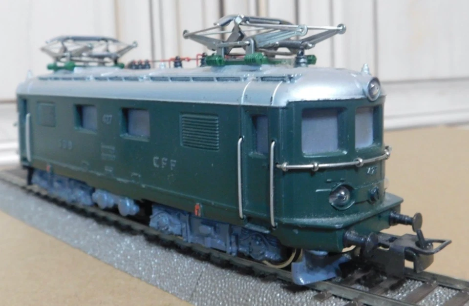 Marklin HO 427 SBB CFF AE 4/4 RET 800 Used but Runs Needs Work READ - Image 3 of 4
