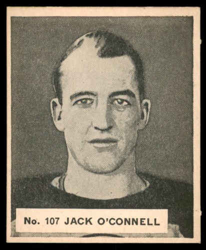 Jack O'Connell #107 1937 V356 World Wide Gum card