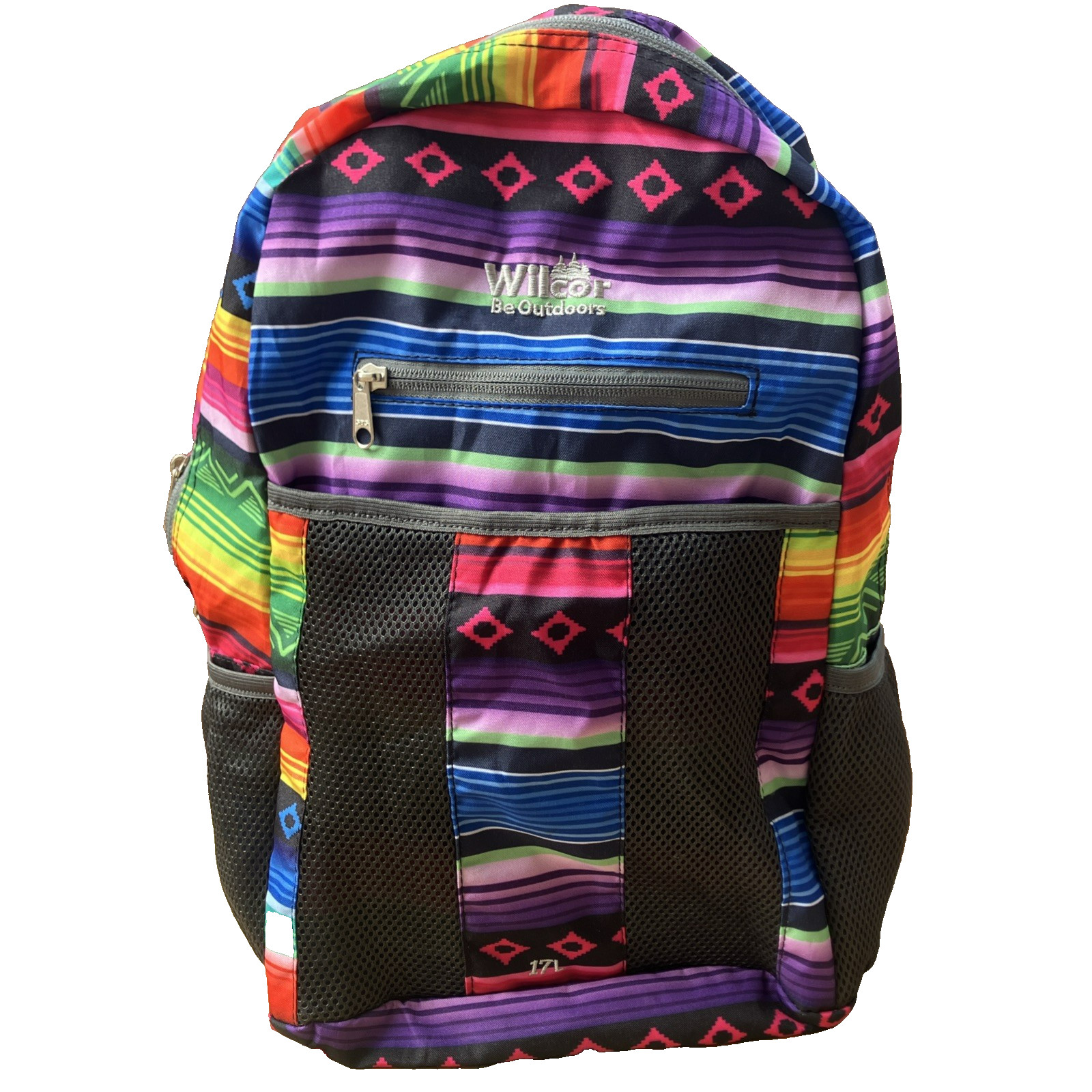 Wilcor Be Outdoors 17L Backpack Southwestern Aztec Geometric 