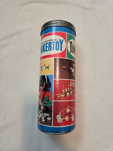 Vintage 1972 Creative TinkerToy No. 116 Manual Included 70 out of 60 Parts - Picture 2 of 10