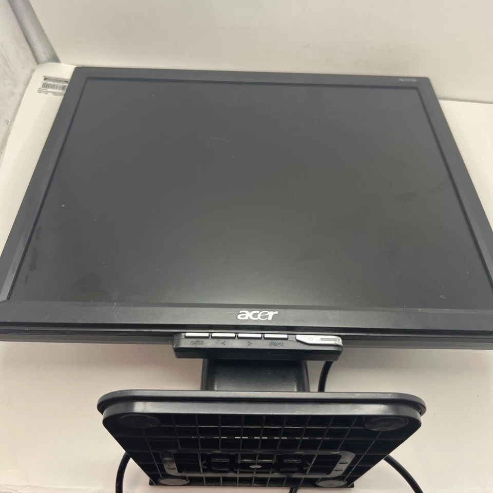 Acer LCD Computer Monitor 17” - Model AL1716F w/ AC Power - Image 2 of 4
