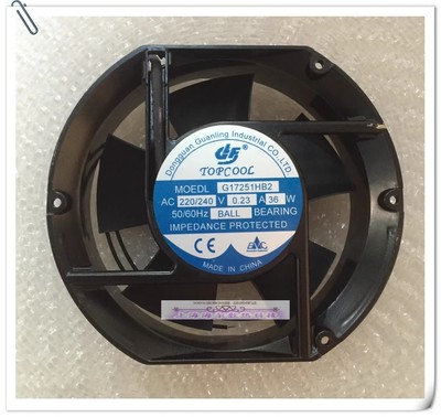 TOPCOL MODEL GL17251HB2 AC220/240V 0.23A 36W Cooling Fan #E10