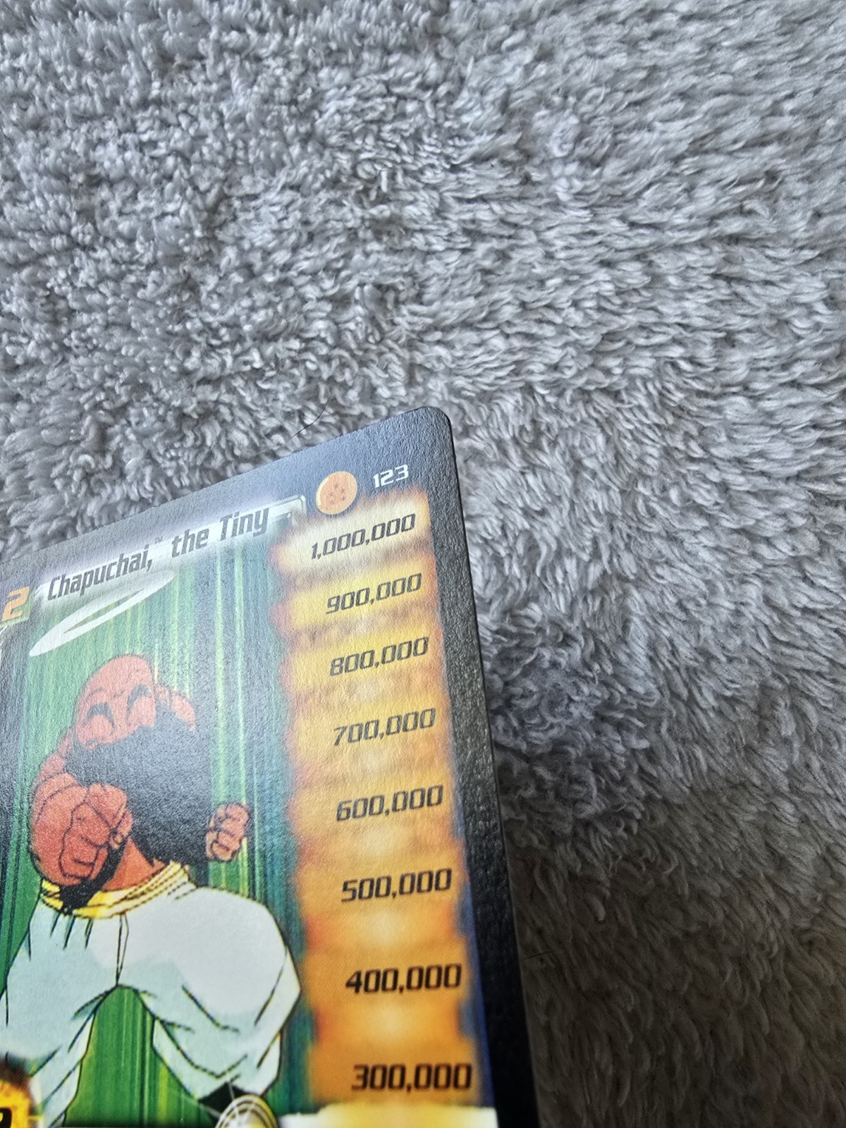 DBZ Dragon Ball Z Chapuchai, The Tiny 123 CCG Unlimited World Games Saga MP