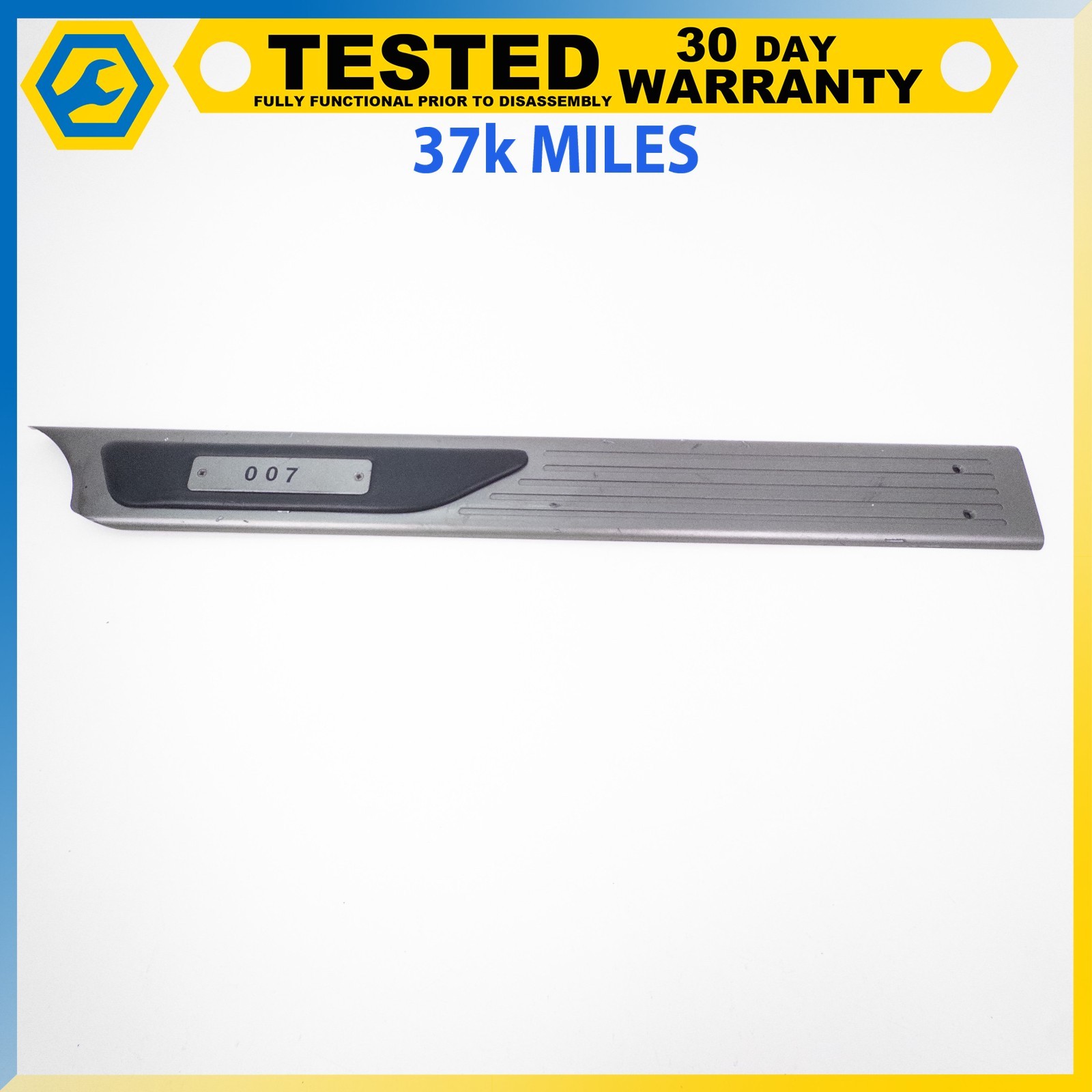 05-16 ASTON MARTIN DB9 DBS FRONT RIGHT PASSENGER  SIDE DOOR STEP SILL OEM
