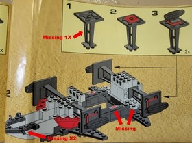 LEGO Space Police: Rebel Hunter (6897) with Instruction Booklet