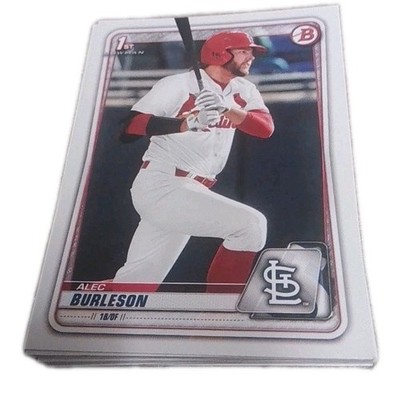 2020 Bowman Draft #BD-45 ALEC BURLESON 1st Bowman Ships FREE Quantity Available
