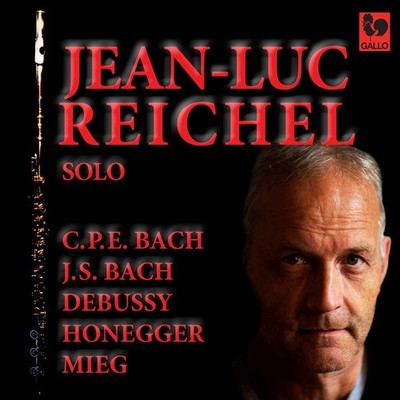 Audio Cd Jean-Luc Reichel: Solo - C.P.E. Bach, J.S. Bach, Debussy, Honegger, Mie