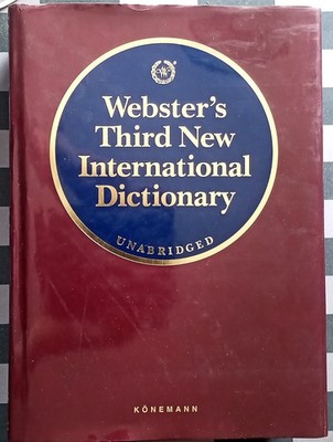 Webster's Third New International Dictionary - Unabridged - Könemann ( engl. )