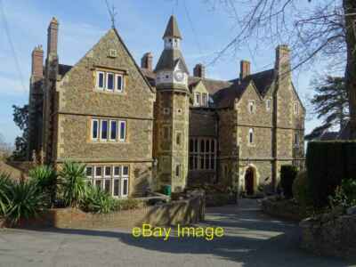 Photo 6x4 Abbey College Brand Green Abbey College on Wells Road in Malver c2021