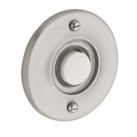 Baldwin 4851056 Round Bell Button Lifetime Satin Nickel on sale Baldwin 4851056 Round Bell Button Lifetime Satin Nickel on sale
