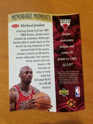 ＠NBA ジョーダン コメモラティブカード (UPPER DECK 1997) s-l400.jpg