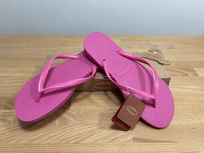 pink havaianas sliders
