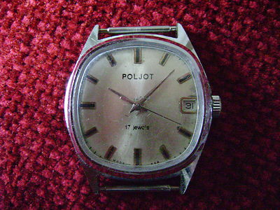 Sowjetrussische Uhr UdSSR ''POLJOT'' 80er Jahre