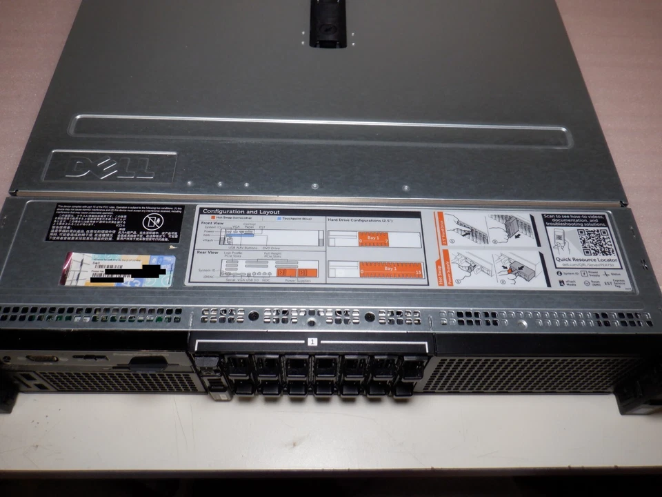 DELL POWEREDGE R730 RACK MOUNT SERVER - Image 3 of 4
