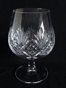 Edinburgh Crystal Kingston Cut Brandy Glass, Signed, 5 ...