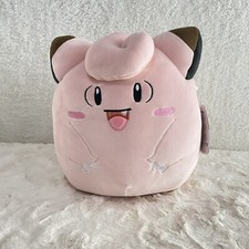 Squishmallows 10-Inch Plush Toy, Official Kellytoy Pokemon Clefairy 
