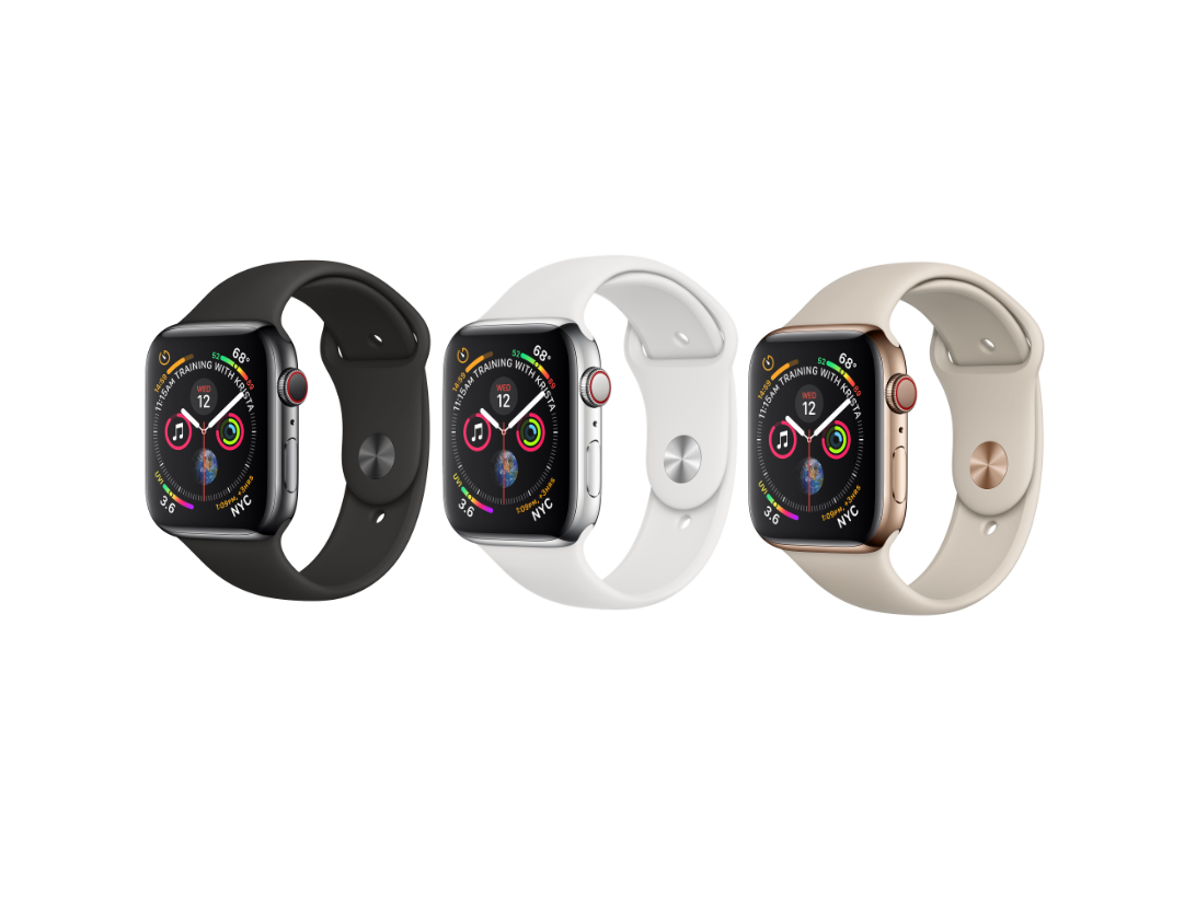 Apple Watch Series 4 40mm (GPS + Cellular) Stainless Steel Case 