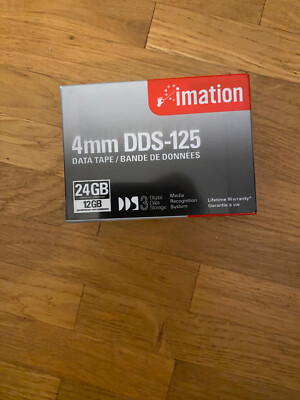 IMATION DDS-125  Data Tape - 4 mm Datenband 24/12 GB - (auch für DAT Audio)