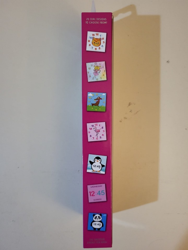 Tikkers Interactive Watch Pink Silicone Strap Interactive Smart Watch