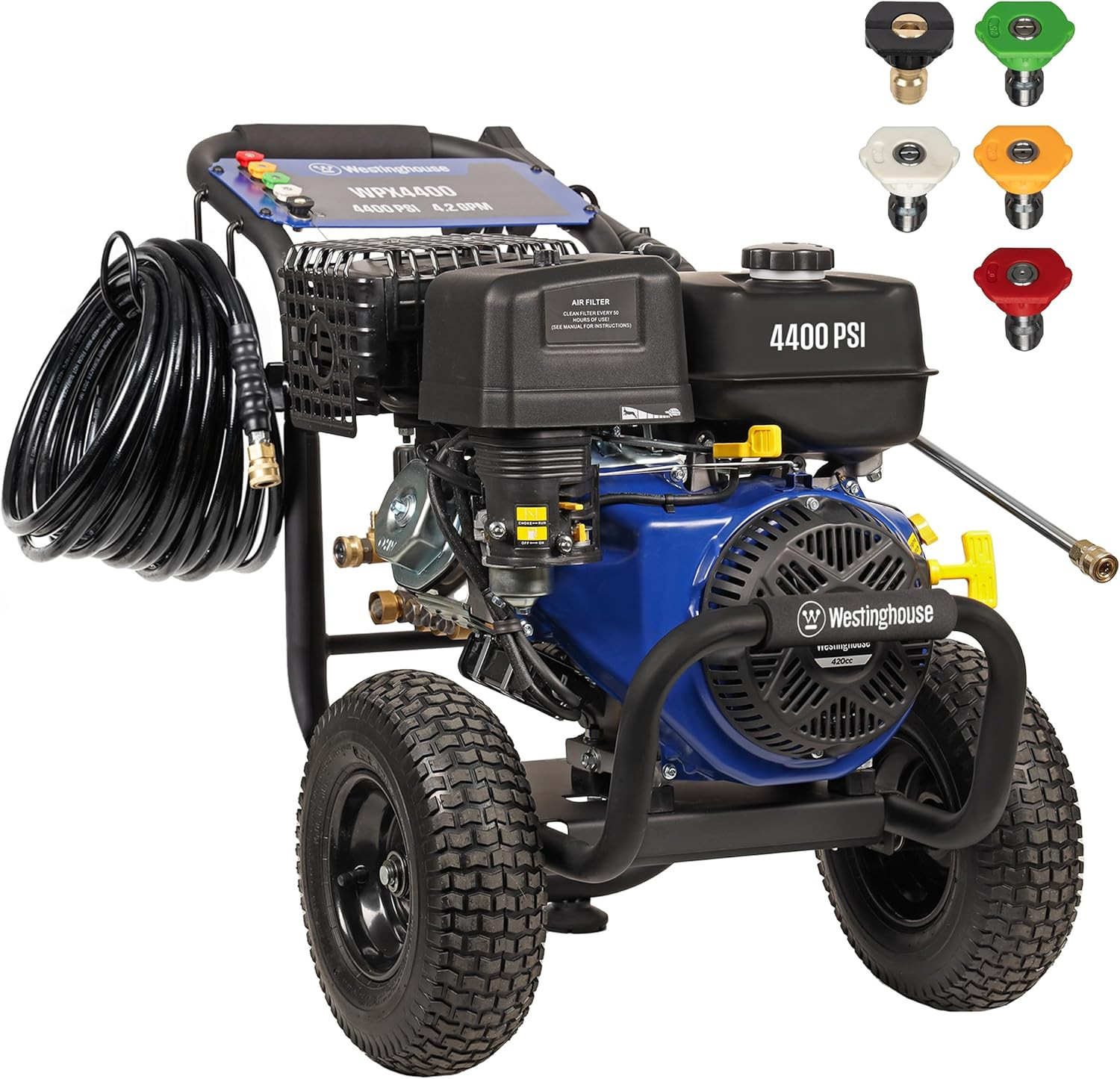 Westinghouse WPX4400 Gas Pressure Washer 4400 PSI 4.2 GPM w/