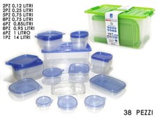 Hoolerry 8 Contenitori In Plastica Con Coperchio – Impilabili 24x18x16 Cm – Nero – Per Scaffali E Scrivania
