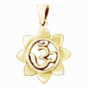 Authentic The Sacred Lotus Aum Golden Talisman