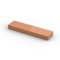 Lego 10X Platte Fliese 1X4 Plate Tile 2431 Mittel Medium Nougat