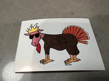 GOAT USA Turkey Goat Sticker. Single Sticker. Brand New.