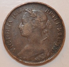1893 Farthing Great Britain 