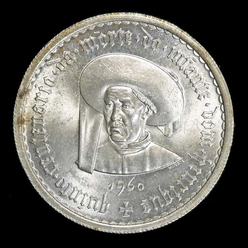 Portugal 1960. 10 Escudos KM# 588. #1310