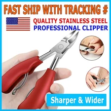 Toenail Clippers for Thick Ingrown Toe Nails Heavy Duty Precision Nail Scissor