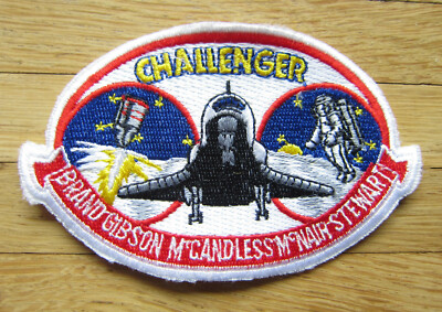 Aufnäher /  Patch: NASA / Raumfahrt: CHALLENGER Mission - Brand - Gibson - Mc ..