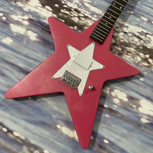 Guitarra Eléctrica Hot Pink Daisy Rock Debutante Star Basswood Palisandro Diapasón - Imagen 10 de 17