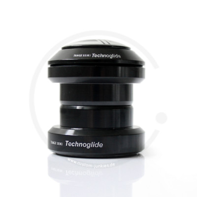 Tange Seiki Techno Glide J-27 | Control Set 1 1/8'' Ahead | Black