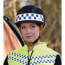 Equisafety Polite Hatband - horse - reflective attach around your riding helmet