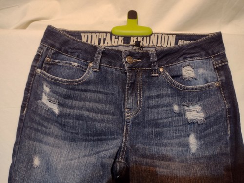 Bemore Dark Distressed Patchwork | eBay