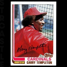1982 Topps - Garry Templeton #288 St. Louis Cardinals ⚾ Baseball Card