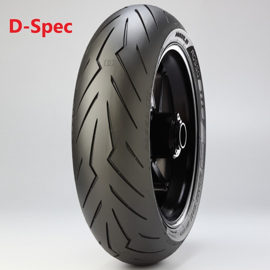 Tyre PIRELLI diablo rosso III (D) Standard 190/55 ZR 17 M/C - Image 3
