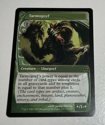 mtg card types tarmogoyf Tarmogoyf