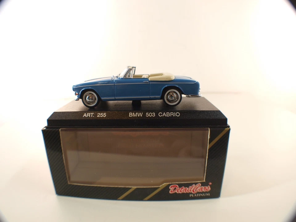 Detail Cars art.255 BMW 503 Cabrio 1959 1/43 Boxed / Schachtel IN Box - MIB - Bild 2 von 4