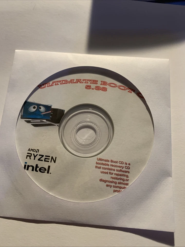 Ultimate Boot CD - Over 100 PC Repair Programs, Laser-Printed Label, AAA+ CD USA - Image 3 of 4