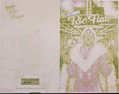Codename Ric Flair: Magic Eightball #1 - Variant - Cover - Yellow - Comic Printe
