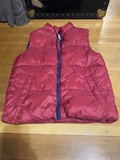 Old Navy Youth Red Puffer Vest Boys Size L 10-12 Yrs