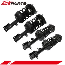 4x Front Rear Complete Struts Shocks Spring Assembly For 03-08 Hyundai Tiburon
