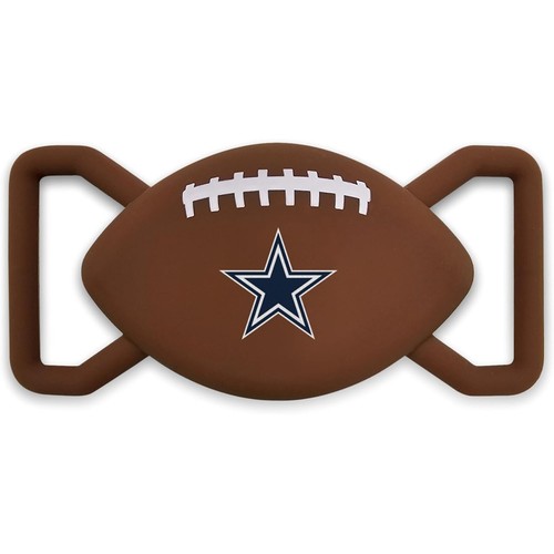 Pets First NFL Silicone Airtag Holder Porta Dispositivo di Tracciamento per Cani con Logo Squadra - Foto 25 di 77