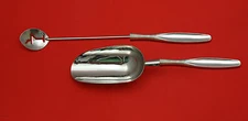 Ellipse by Kirk Sterling Silver Bar Set 2pc HHWS  Custom Made