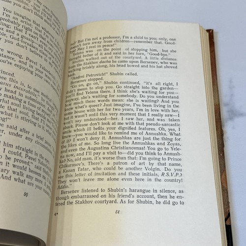 On The Eve By Ivan Turgenev Foreign Languages Publishing House Moscow HC DJ - Foto 23 di 24