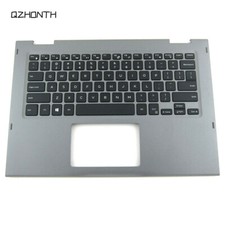 New Dell Inspiron 13 5368 5378 Palmrest Top Case w/ Backlit Keyboard Gray 0JCHV0